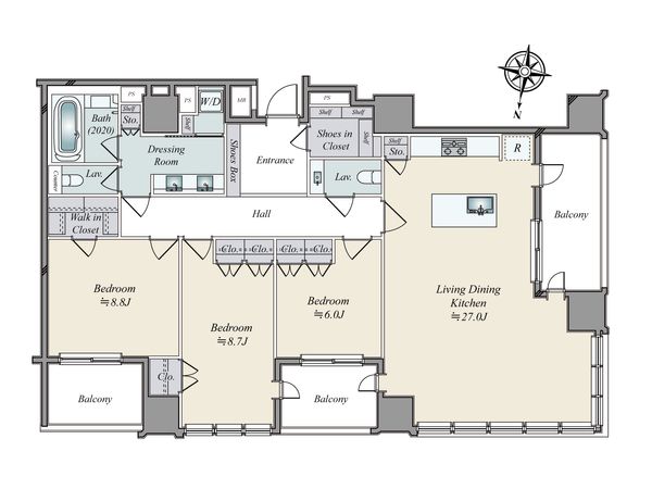 間取図(平面図)