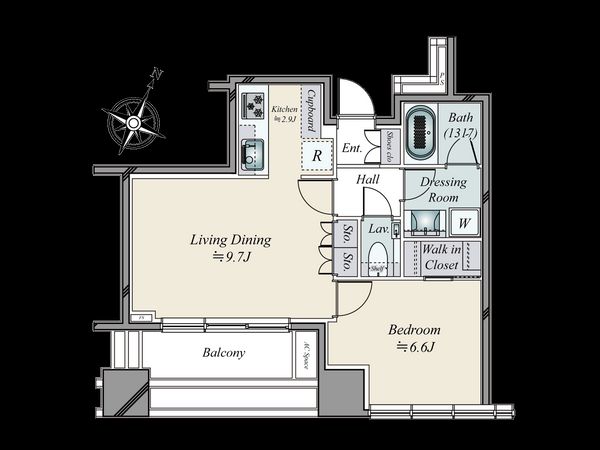 間取図(平面図)