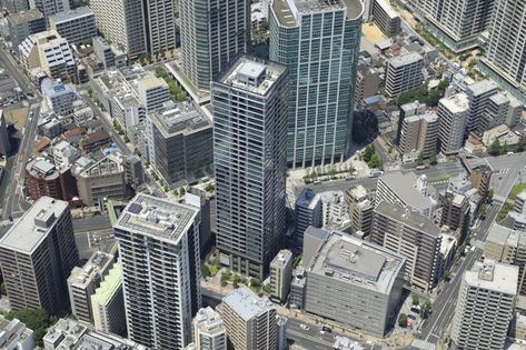 プレミストタワー白金高輪 外観