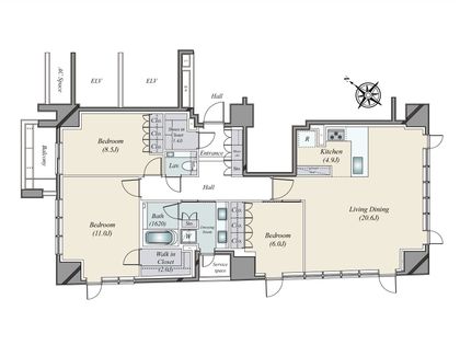 間取図(平面図)