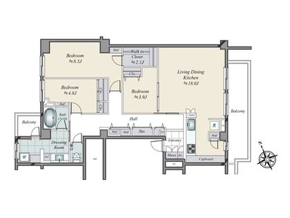 間取図(平面図)