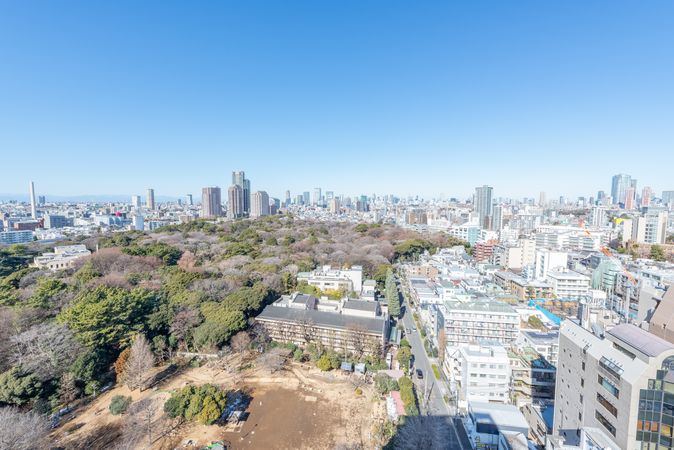 ジオグランデ白金台 眺望