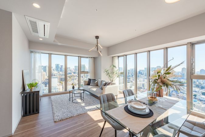 ジオグランデ白金台 リビング