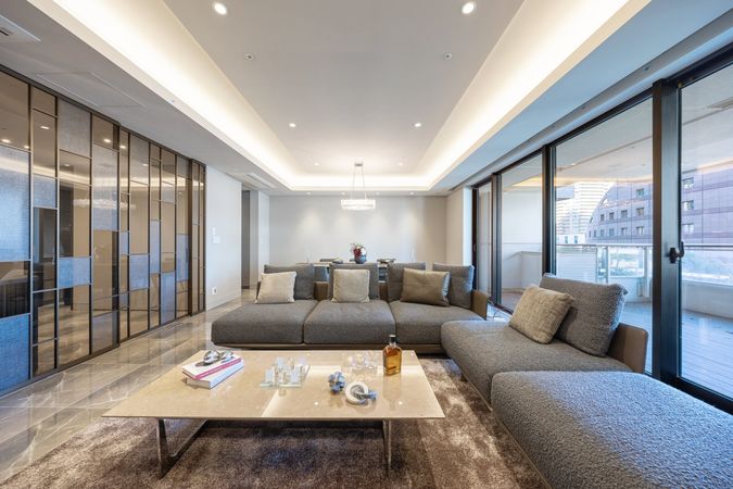 アークヒルズ仙石山レジデンス リビング