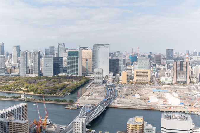 パークタワー勝どきサウス 眺望