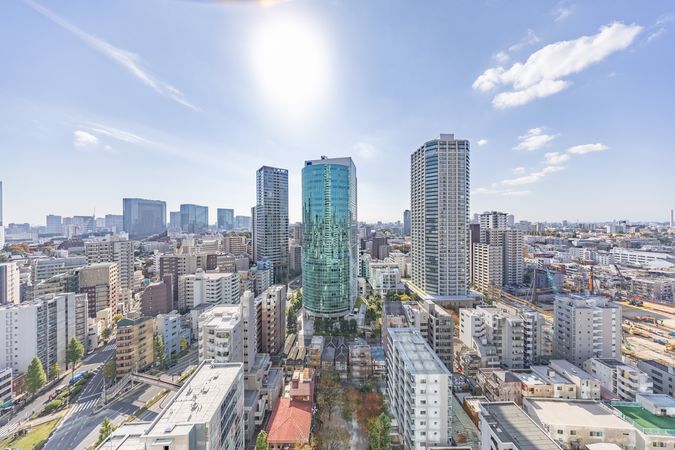 白金ザ・スカイ 東棟 眺望