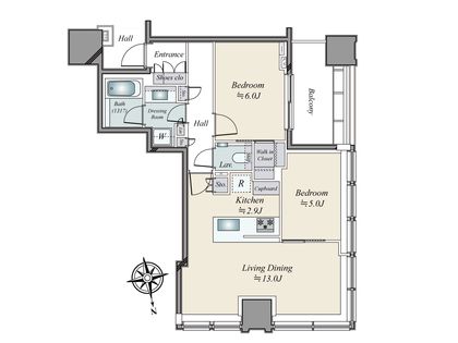 間取図(平面図)