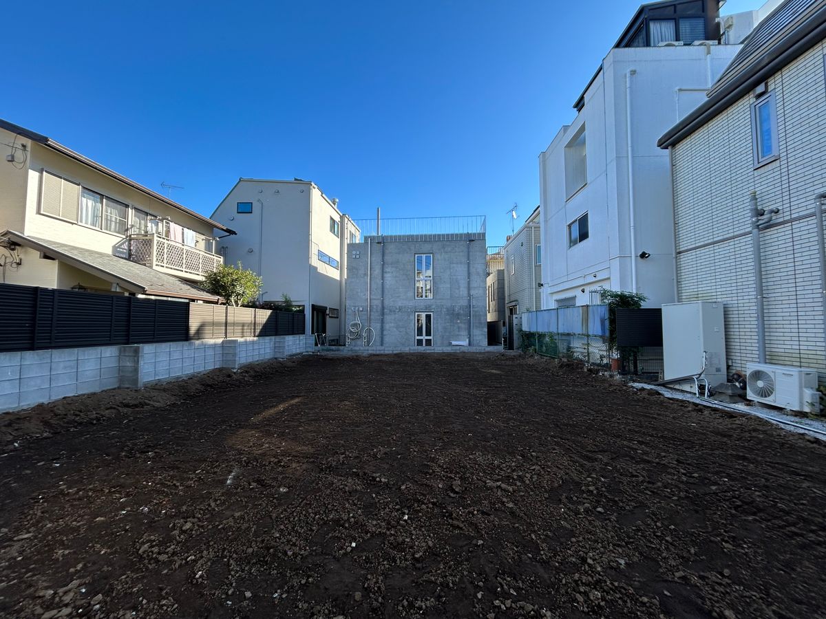 新宿区矢来町売地 南側区画 土地写真 土地写真