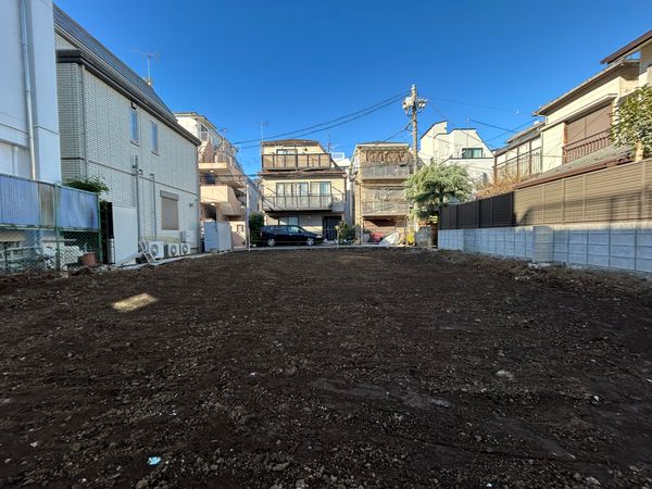 新宿区矢来町土地 北側区画 土地写真