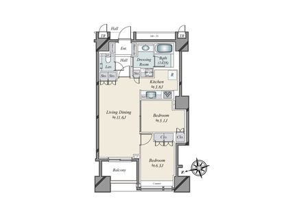 間取図(平面図)