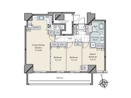 間取図(平面図)
