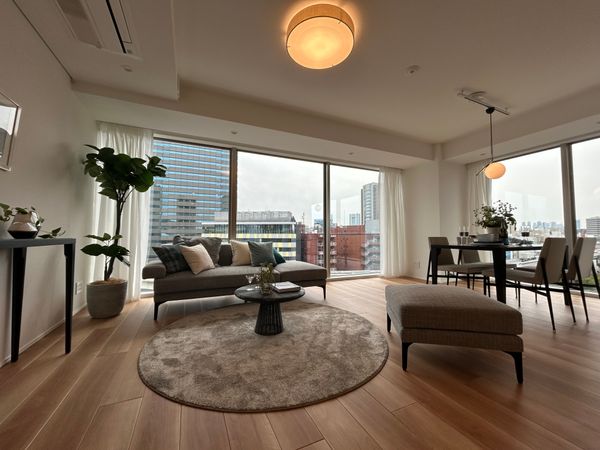 コートレジデントタワー リビング