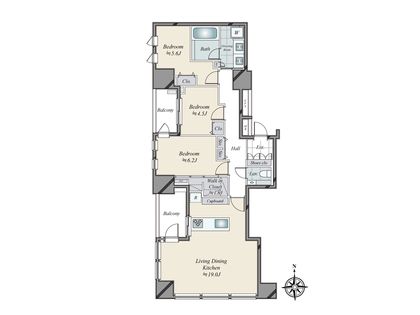間取図(平面図)