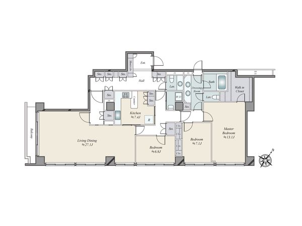 間取図(平面図)