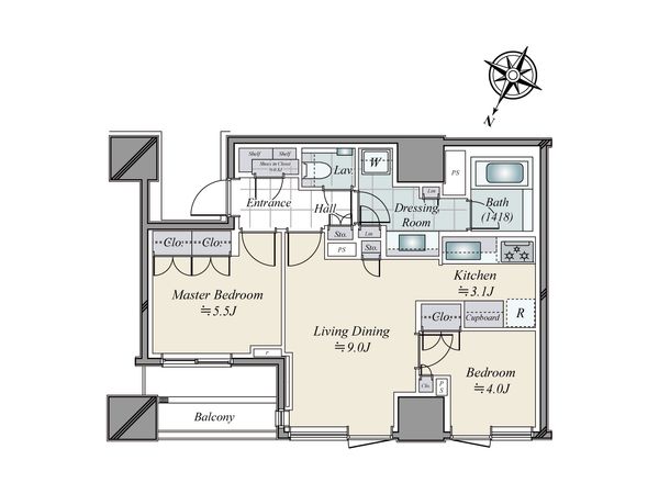 間取図(平面図)