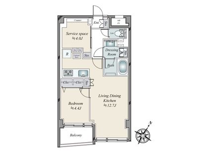 間取図(平面図)