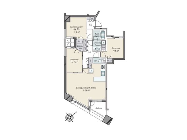 間取図(平面図)