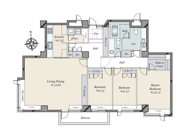間取図(平面図)