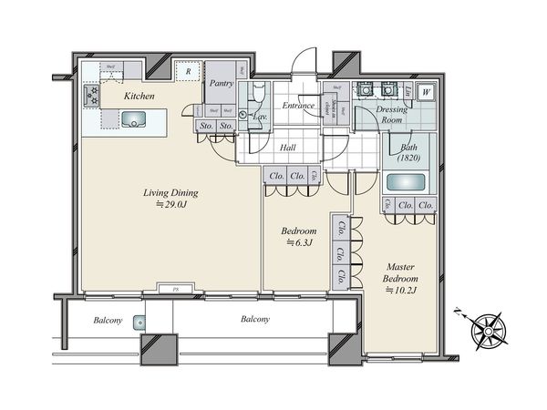 間取図(平面図)