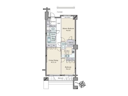 間取図(平面図)