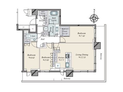 間取図(平面図)