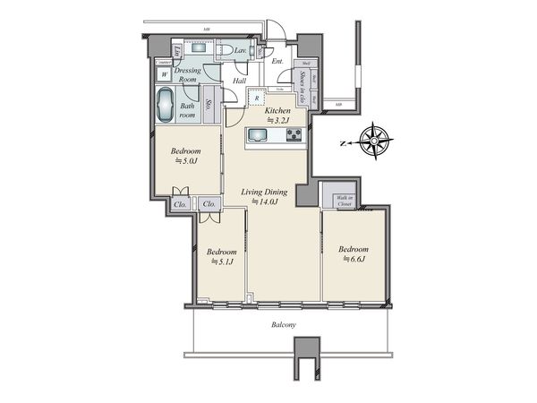 間取図(平面図)