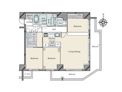 間取図(平面図)