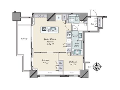 間取図(平面図)