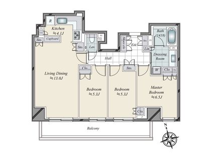 間取図(平面図)