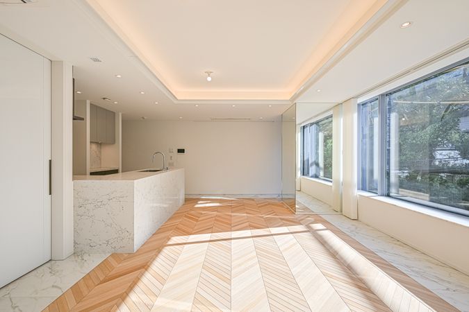 パークマンション鳥居坂 リビング