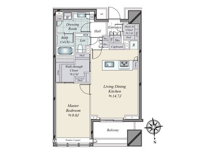 間取図(平面図)