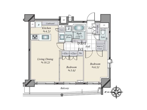 ブランズ文京本郷一丁目 間取図(平面図) 間取図(平面図)