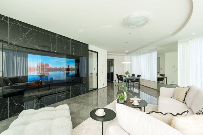 パークコート赤坂ザタワー リビング