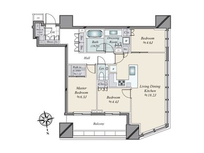 間取図(平面図)