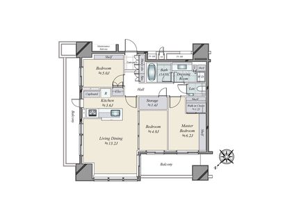 間取図(平面図)