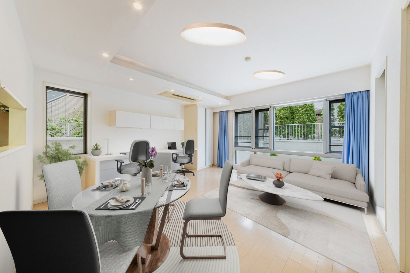 D’クラディア神宮外苑ハイヴァリー リビング リビング