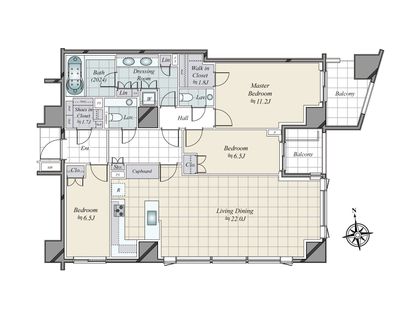 間取図(平面図)