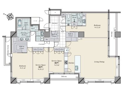 間取図(平面図)