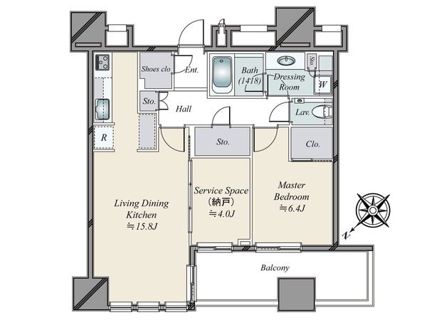 パークコート千代田富士見ザ タワー 室内 室内