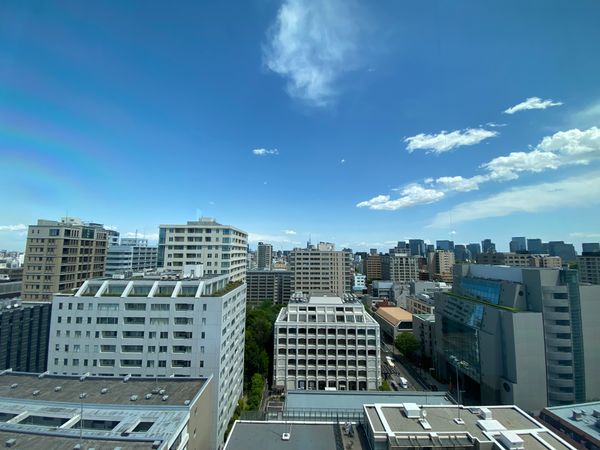 パークコート千代田四番町 リビングダイニングからの眺望