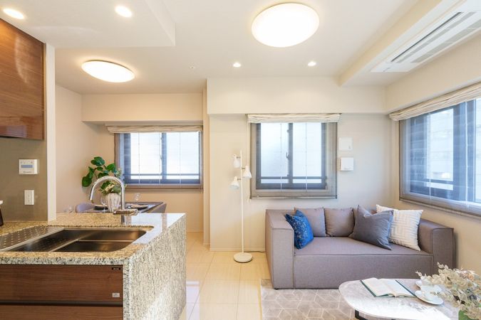 ブランズ九段北 リビング ブランズ九段北 リビング