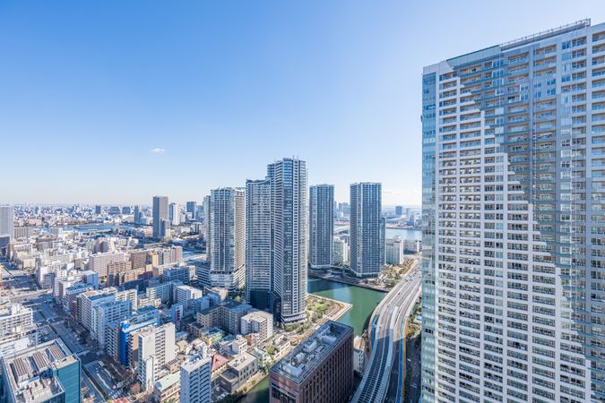 勝どきザ・タワー 眺望 勝どきザ・タワー 眺望