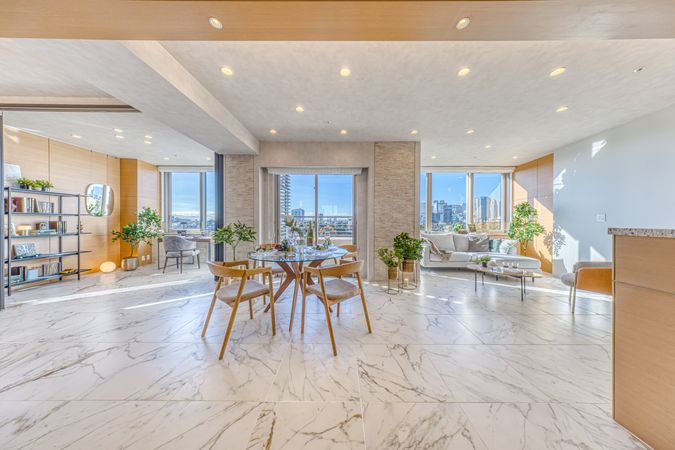 プラウド新宿御苑エンパイア リビング