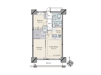 間取図(平面図)