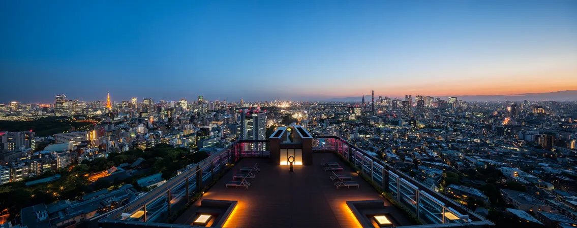 スカイテラスからの眺望