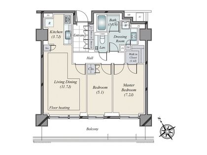 間取図(平面図)
