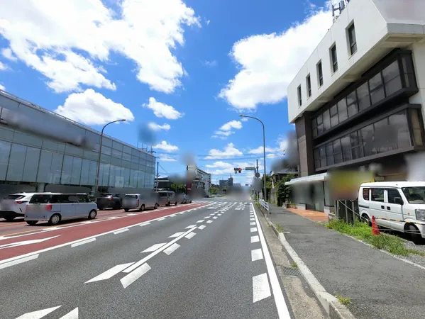 前面道路