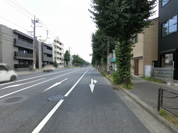 前面道路