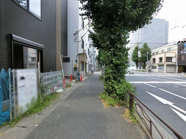 前面道路