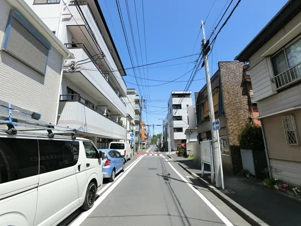 前面道路